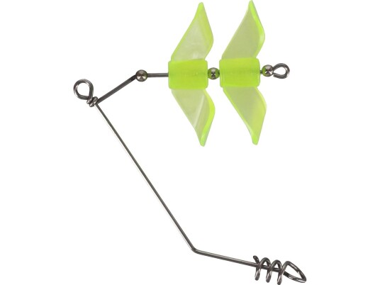 Add It Spinnerbait Propeller Large Chartreuse 2pcs