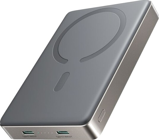 SiGN ultratynn magnetisk powerbank 10000mAh, 22,5W Titan SiGN ultratynn magnetisk powerbank 10000mAh, 22,5W Titan