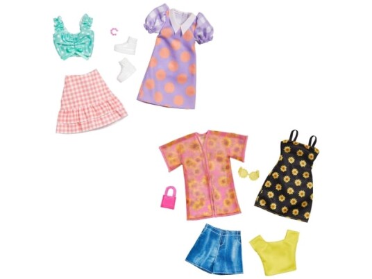 Barbie Fashionistas Fashions CDU Dukkeklessett 3 år