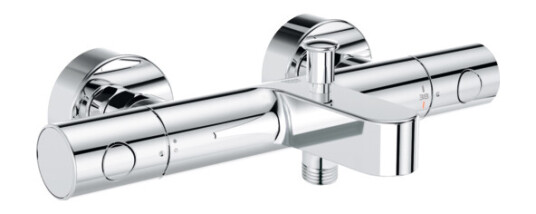 Grohe Precision Get Badekartermostat Med rosetter, Krom Grohe Precision Get Badekartermostat Med rosetter, Krom