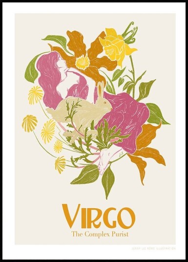 Jlr Virgo Poster Plakat / 50x70cm