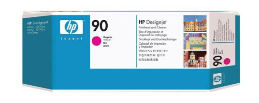HP 90 / C5056A Printhead Cleaner - Skriverhode med renser Rød