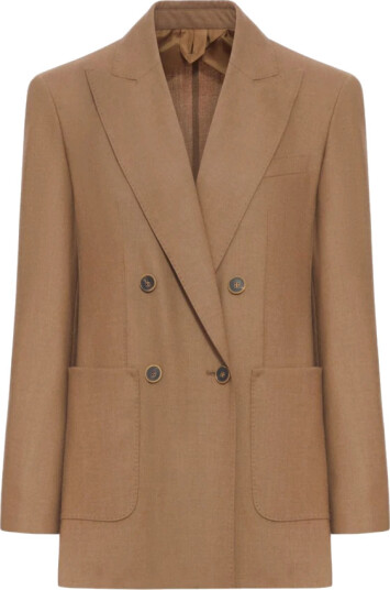 Max Mara Dame Jakker Brun 2XS, Max Mara Dame Jakker Brun 2XS,