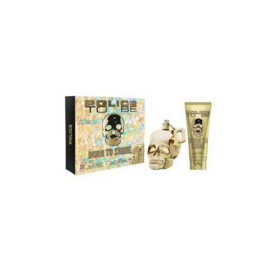 Sett  Police TO BE BORN TO SHINE FOR MAN Eau De Toilette 2 Deler