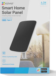 Ezviz Solpanel E 6W USB-C for Overvåkningskamera Ezviz Solpanel E 6W USB-C for Overvåkningskamera