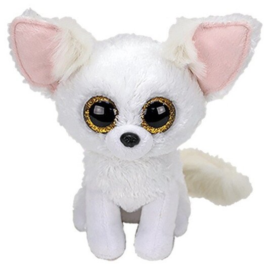Ty Beanie Boos Hvit Rev Kosedyr 15 Cm Fra 3 År