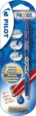 Pilot Frixion Ball, Penn, Blå, Blå, Plast, Blister, 1 Stk Pilot Frixion Ball, Penn, Blå, Blå, Plast, Blister, 1 Stk