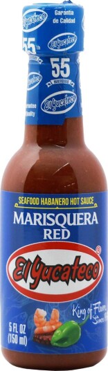 El Yucateco Marisquera Red Hot Sauce - Sjømat Habanero Chilisaus 150 ml (Mexico)