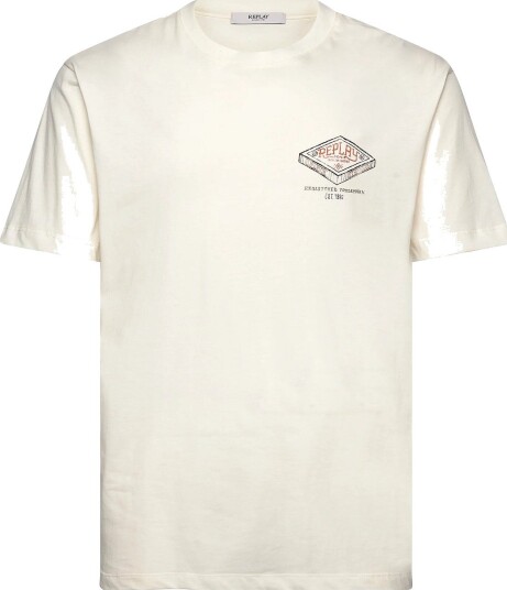 Replay T Shirt Relaxed WHITE M