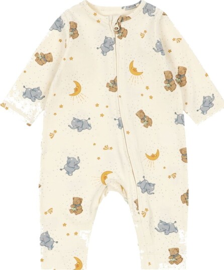 Konges Sløjd Jumpsuit   Valp   Konges Sløjd   62   Jumpsuit Beige Hvit