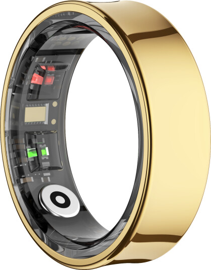Philippe Palmer Smart Ring Air Gold + Charging Case