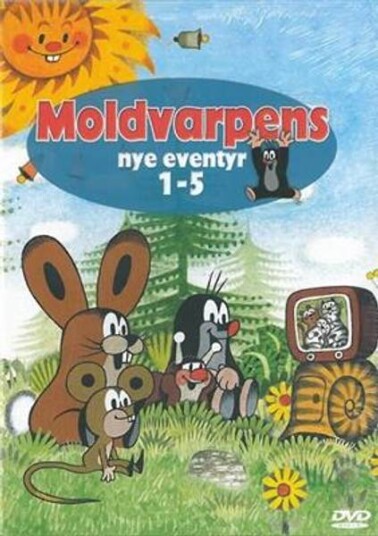 Muldvarpens Nye Eventyr   Samleboks 5 Disc DVD Den lille Muldvarpen kjent fra NRK BarneTV