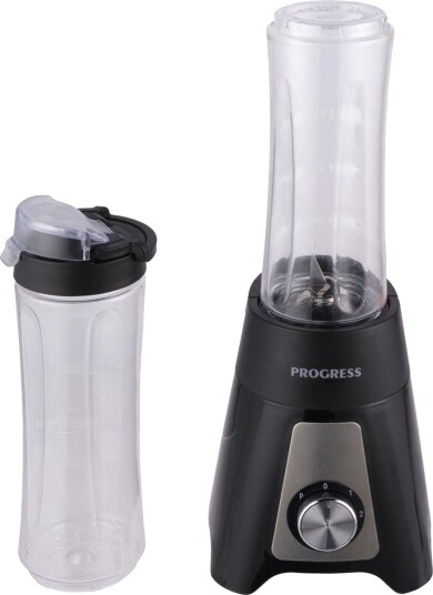 Progress EK5883PVDE Blender - 400W, 2x600ml - Svart
