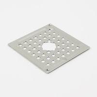 Blücher Domestic-150 Gulvslukrist 140x140 mm Rustfritt stål med Midtutsparing