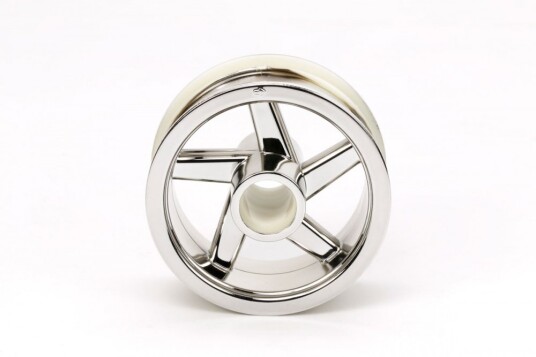 Tamiya 54823 T3-01 Front Wheel Chrome Plated Tamiya 54823 T3-01 Front Wheel Chrome Plated