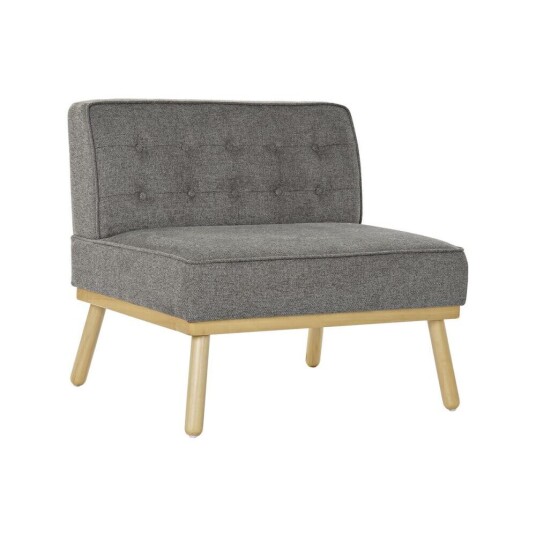 Dkd Home Decor Lenestol Dkd Home Decor 80 X 66 X 72 Cm Gran Tre Brun Mørke Grå