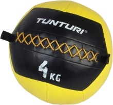 Tunturi Wall Ball 4 kg Yellow