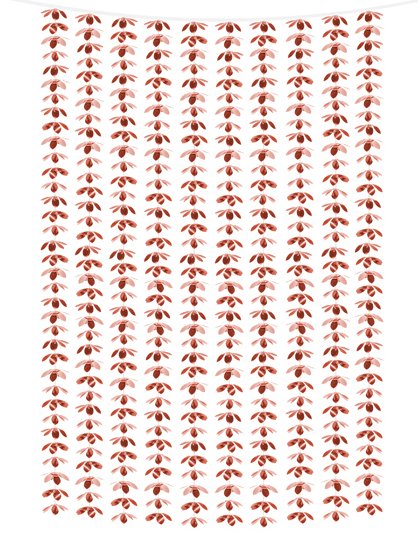 Rosegullfolierte Blomster Backdrop/Bakgrunn 100 x 210 cm