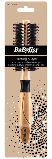 BaByliss Paris Accessories 791967 Brushing & Style Boar Bristle Brush
