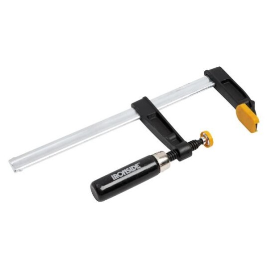Ironside 123057 Skruetvinge med profilert skinne 250 x 80 mm, Håndverktøy Ironside 123057 Skruetvinge med profilert skinne 250 x 80 mm, Håndverktøy