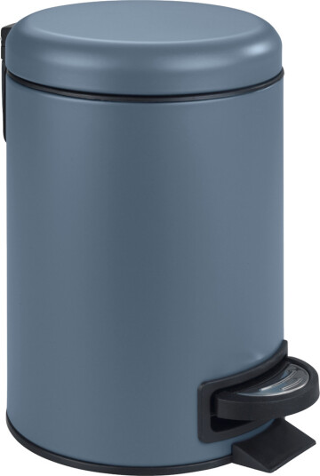 WENKO LEMAN PEDALBØTTE 3 LTR. SLATE BLÅ