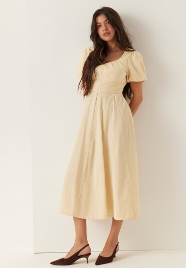 Bubbleroom Seersucker Midi Dress Bubbleroom Seersucker Midi Dress