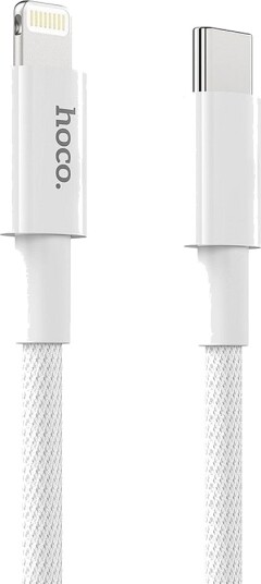 Hoco Usb-C Lightning Usb-Kabel 1 M Hvit 6931474740892