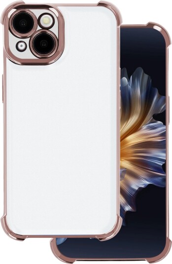 TFO Anti Shock Chrome Deksel til iPhone 16 Gull