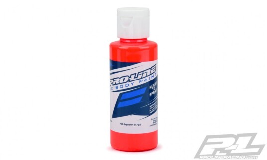 Pro-Line 632800 RC Body Paint - Fluorescent Red Specially Formul