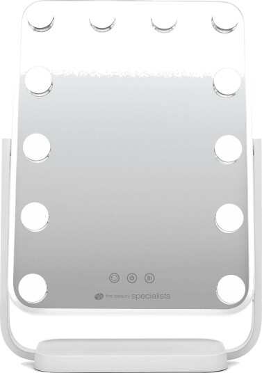 Rio Hollywood Glamour Sminkespeil med LED-lys - Hvit