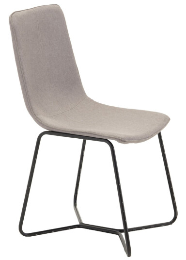 Venture Design X-chair spise stol Beige Textil/svart Beige