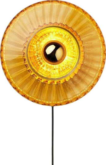 Design by Us New Wave Optic 26 Wall Lamp - Amber