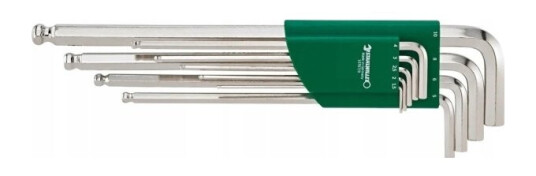 Sekskantnøkkelsett Stahlwille 96432600  1,5-10 Mm  9 Stk.