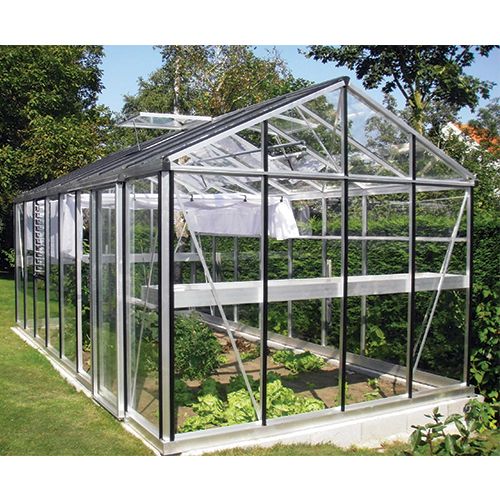 Drivhus Oasen Senior Hobby Aluminium, 18,8 M²