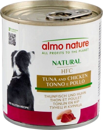 Almo Nature Hfc våtfôr Tunfisk og kylling 24 x 280 g 290 g 290 g