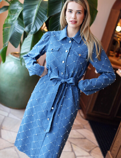 crās Selenacras Dress - Blue - 34