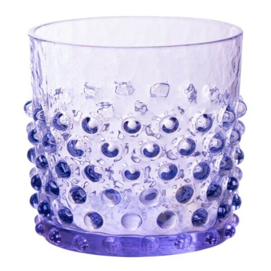 Klimchi Hobnail vannglass 15 cl lavendel Klimchi Hobnail vannglass 15 cl lavendel