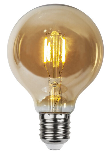 Star Trading LED-pære E27 24V LOW VOLTAGE G80 Rav 1660809-05-0 1598459-01-0 Star Trading LED-pære E27 24V LOW VOLTAGE G80 Rav 1660809-05-0 1598459-01-0