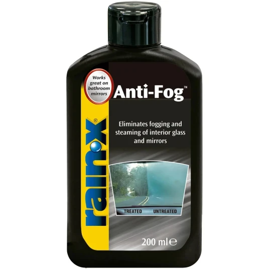 Rain X Anti Fog 200 ml Eliminerer innvendig kondens og dugg Rain X Anti Fog 200 ml Eliminerer innvendig kondens og dugg
