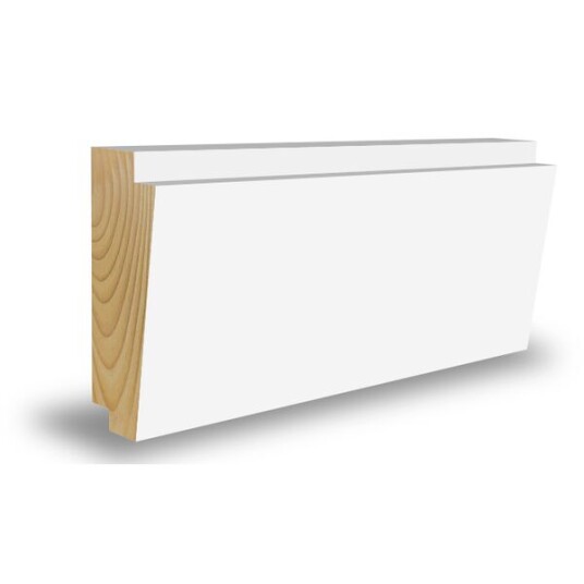 Combiwood Taklist Dobbel Skygge Malt Furu 21x45x4400mm Bomull