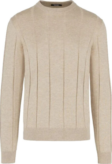 BomBoogie Herre Strikkevarer Beige S,