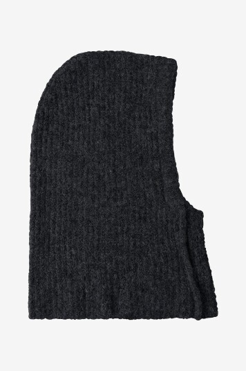 Object Balaklava objMilu Knit Balaclava Rep Svart Object Balaklava objMilu Knit Balaclava Rep Svart