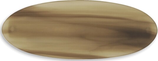 SUI AVA Oval Bone Clip Beige ONE SIZE