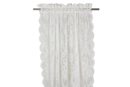 Ella Gardinlengde Kanallengde 2 pk 240 cm Offwhite
