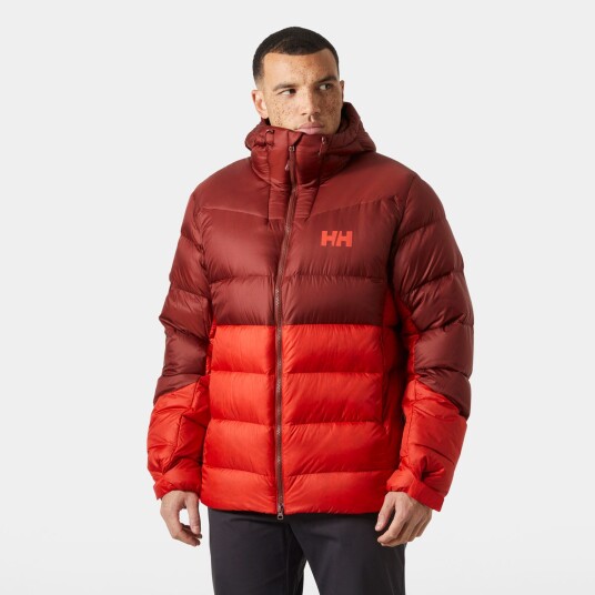 Helly Hansen Glacier Down Jacket Herre Rød 2xl