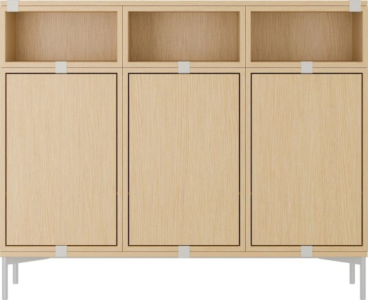 Stacked Configuration 3 Skjenk Eik