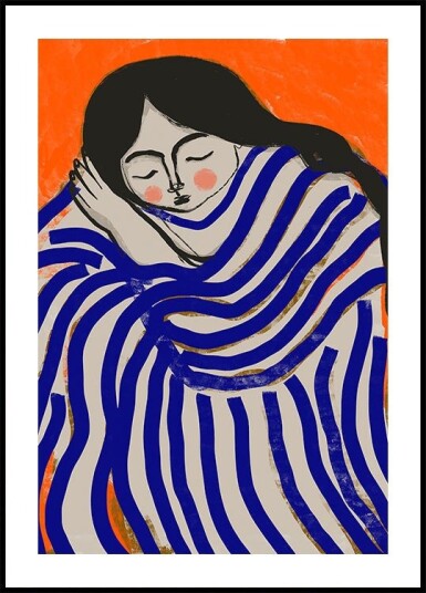 Resting Beauty Poster Plakat / 70x100cm