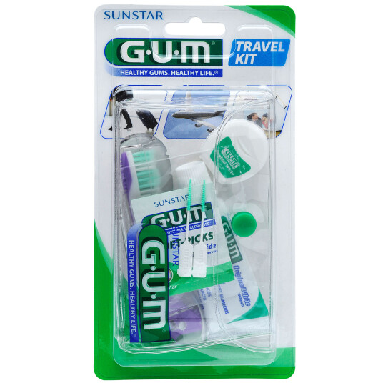GUM Travel Kit Tannpleiesett GUM Travel Kit Tannpleiesett