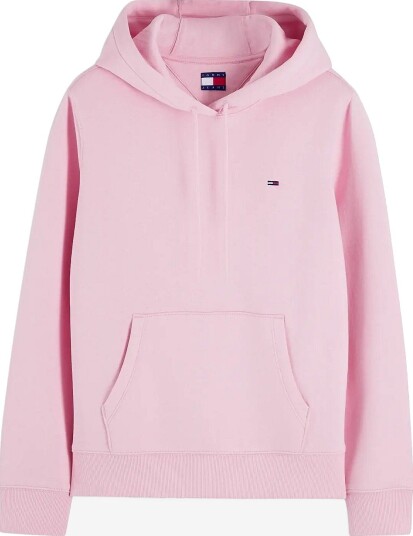 Tommy Jeans Tjw Reg S Flag Hoodie PINK SUGAR XS