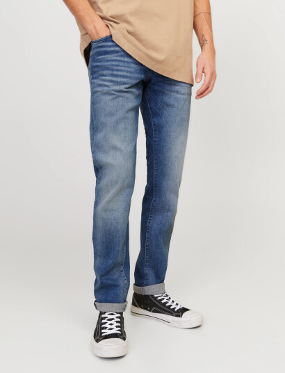 Jack & Jones Jjiglenn Jjicon Jj 357 50Sps Noos - Blue - 27 x 32